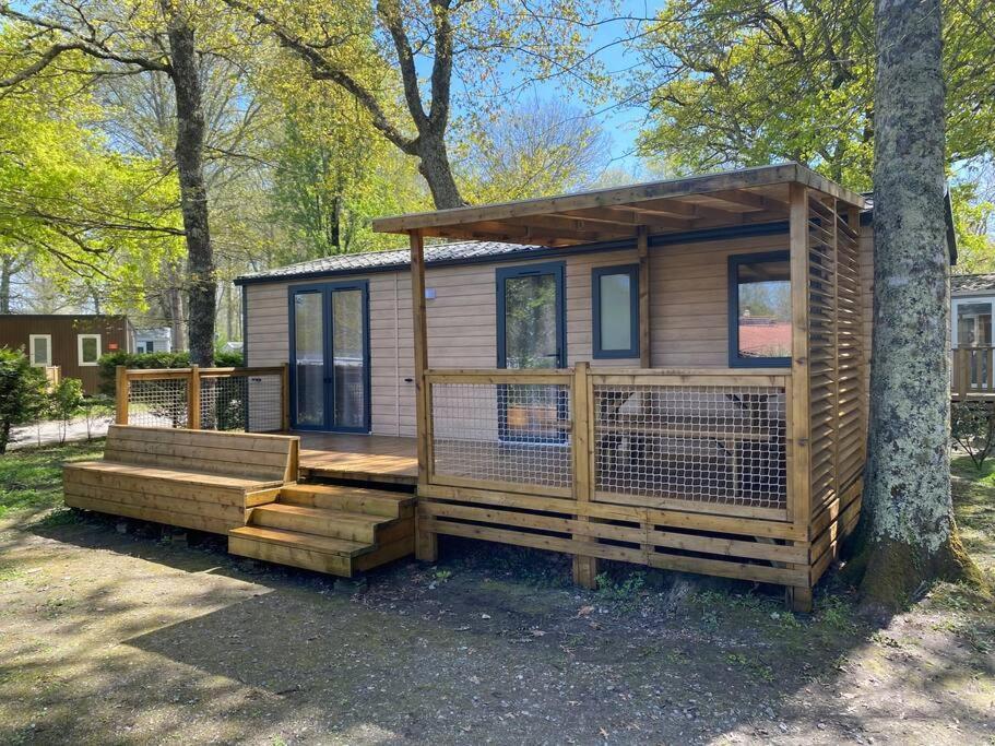Vue Sur Le Lac, Cadre Verdoyant, Camping 4 Etoiles Aureilhan  Exterior foto